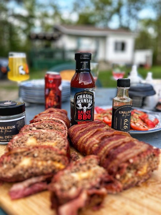 Rouleau de bœuf farci au fromage