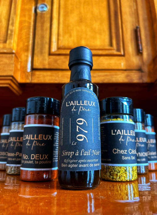 L'ailleux du Père : Éveils tes papilles avec l'ail noir et des mélanges d'épices uniques !