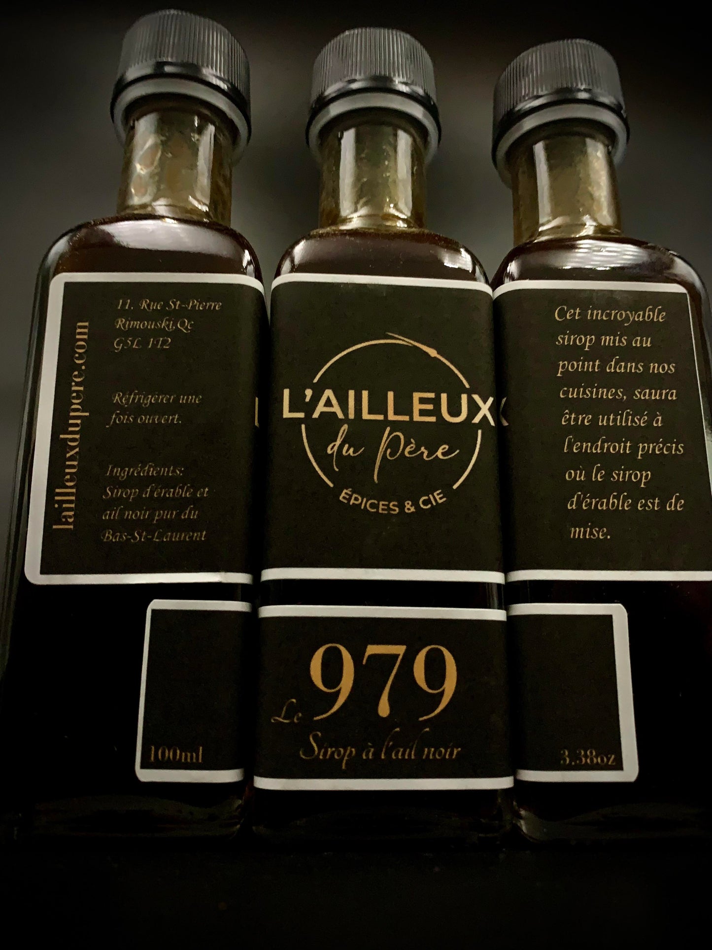 Le 979 - Le sirop à l’ail noir.