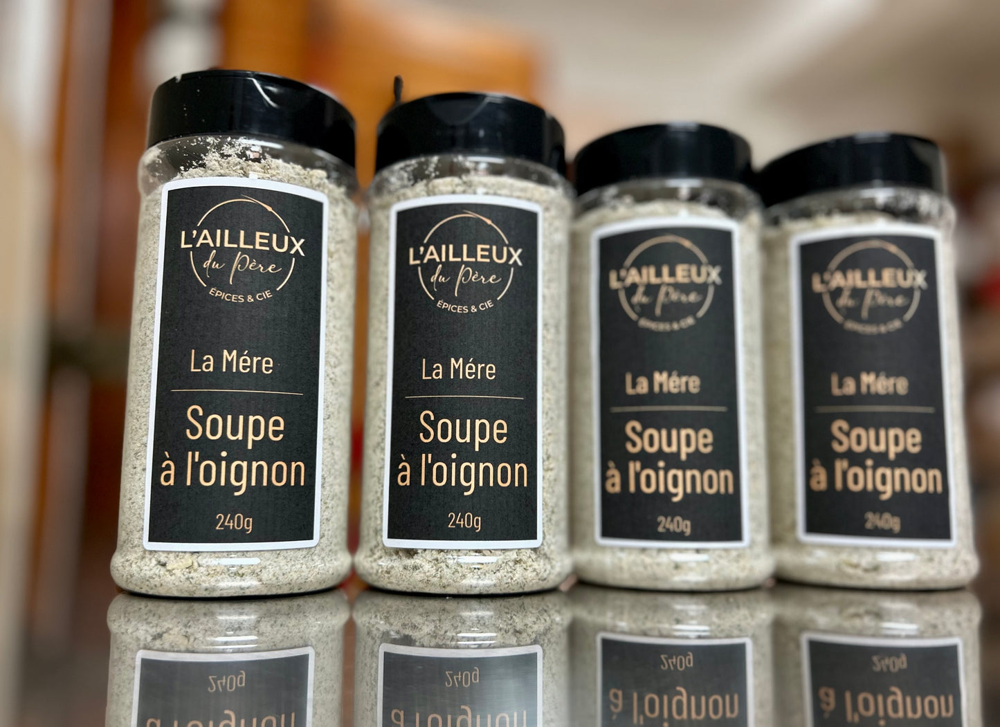 Soupe à l’oignon.